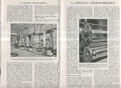 La pelicula cinematografica