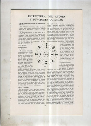Estructura del atomo y funciones quimicas