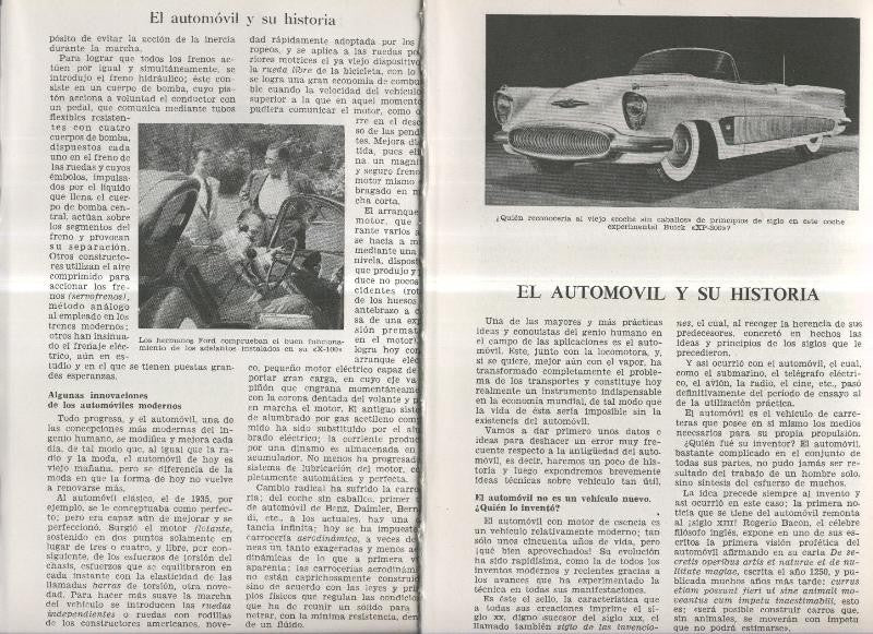 El automovil y su historia