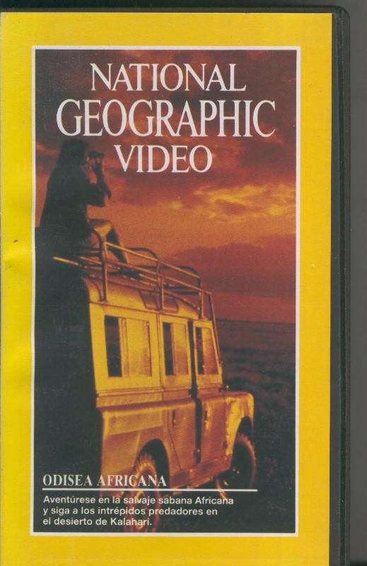 National Geographic Video VHS numero 32: Odisea africana