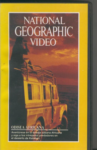 National Geographic Video VHS numero 32: Odisea africana