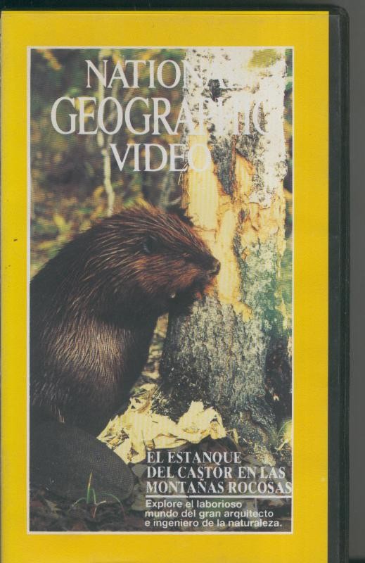 National Geographic Video VHS numero 26: El estanque del castor de las montañas rocosas