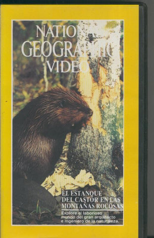 National Geographic Video VHS numero 26: El estanque del castor de las montañas rocosas