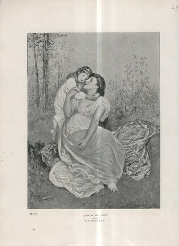 Lamina 024: Lesson of love por G.A.Storey