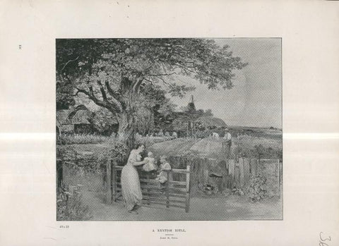 Lamina 036: a. Kentish Idyll por John R.Reid