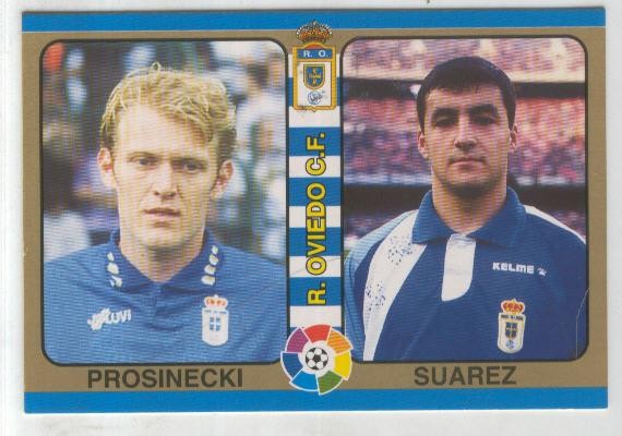 Cromos: Futbol Total Liga 95: R.Oviedo C.F. numero 079: Prosinecki y Suarez