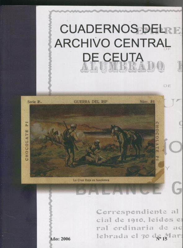Cuadernos del archivo central de Ceuta numero 15