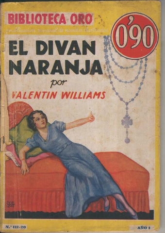 Biblioteca Oro serie Amarilla numero III-20: El divan naranja