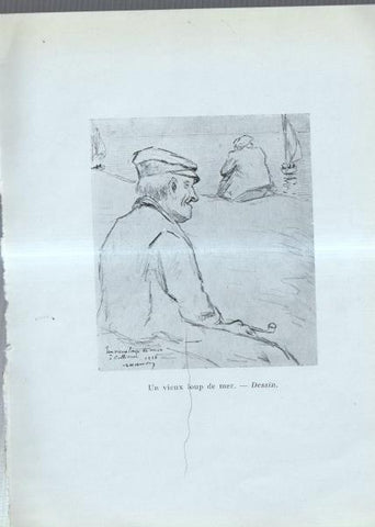 Adrien Hamon: lamina 06: Un vieux loup de mer