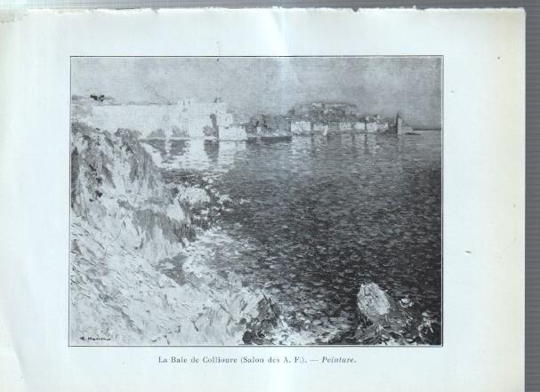 Adrien Hamon: lamina 10: La baie de Colliore