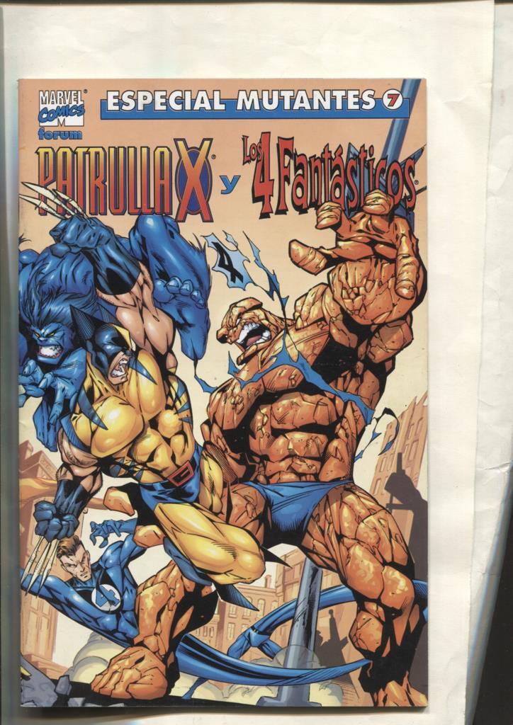 Especial Mutantes numero 07: Patrulla X y los 4 Fantasticos: Umbrales