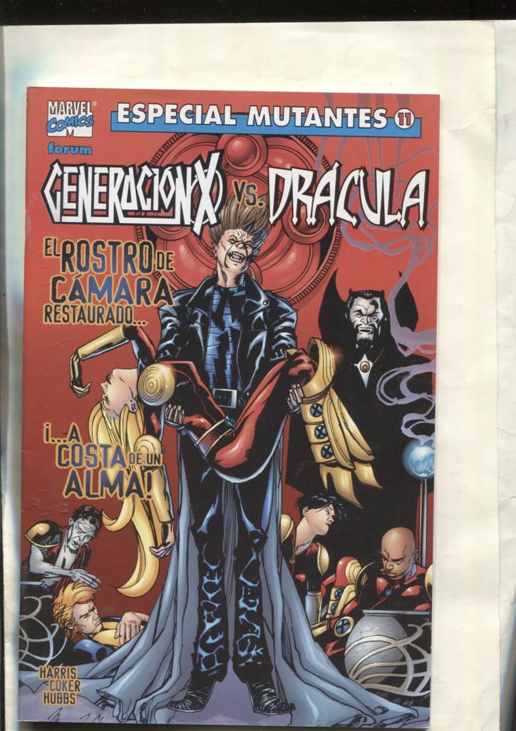 Planeta: Especial Mutantes numero 11: Generacion X vs Dracula