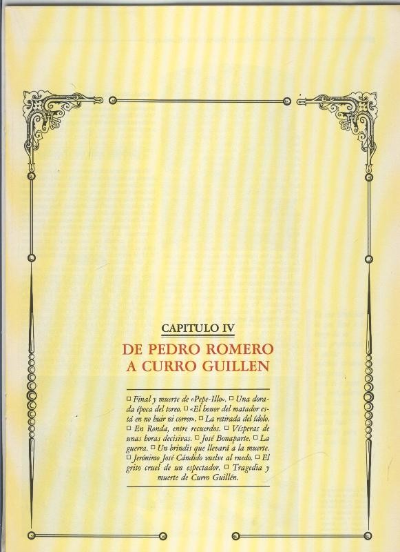 Toros y toreros capitulo 04 del volumen 5