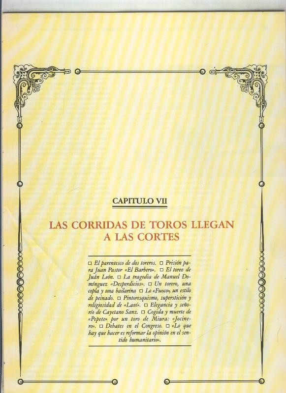 Toros y toreros capitulo 07 del volumen 5