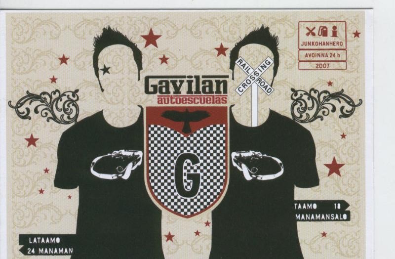Postal 006609 : Publicitaria Autoescuelas Gavilan
