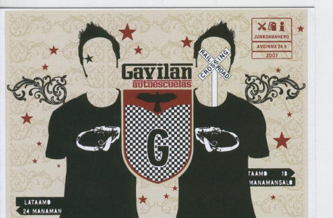 Postal 006609 : Publicitaria Autoescuelas Gavilan
