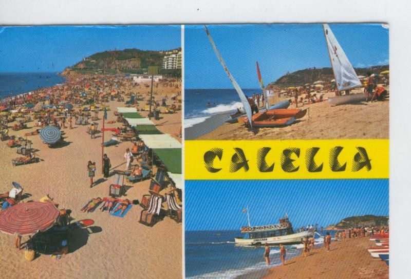Postal 006840: Calella: vistas varias