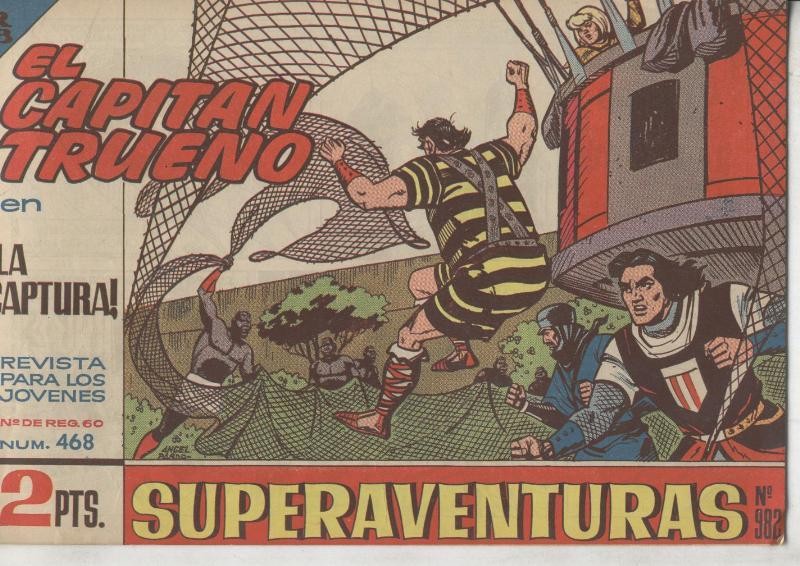 El Capitan Trueno original numero 468: La captura