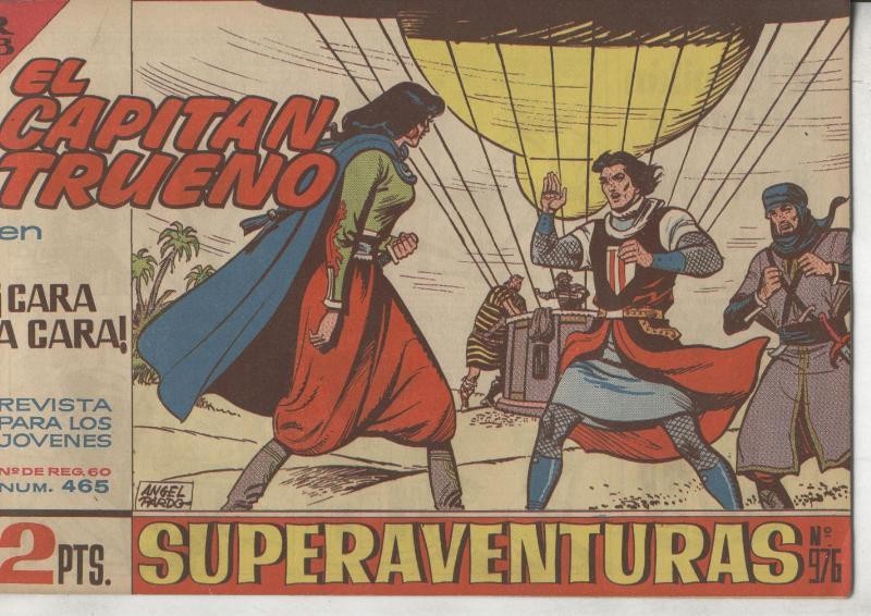 El Capitan Trueno original numero 465: Cara a cara
