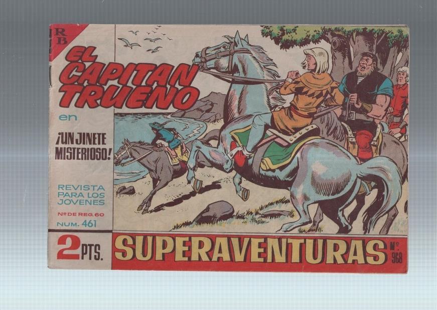 El Capitan Trueno original numero 461: Un jinete misterioso (numerado 1 en trasera)