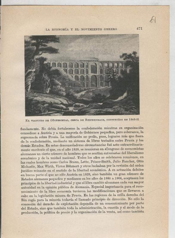 Liberalismo y Nacionalismo 1848-1890: Lamina numerada 61