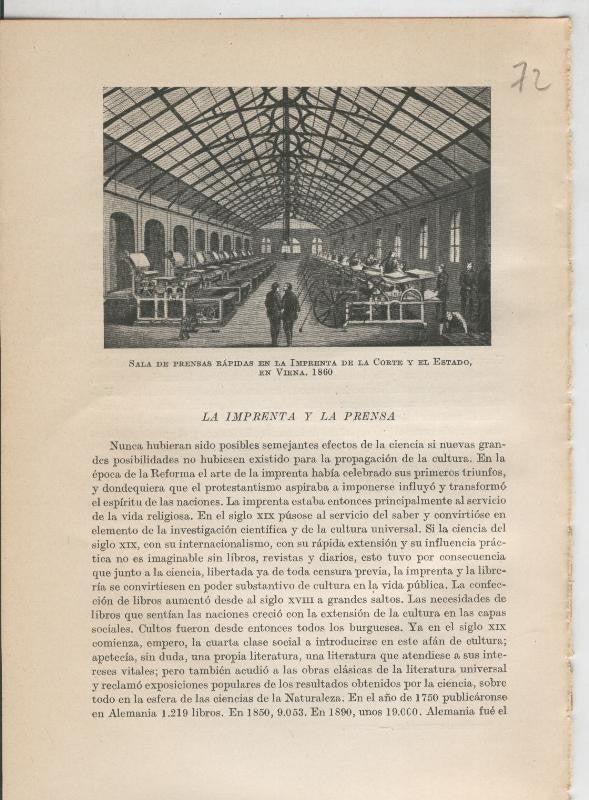 Liberalismo y Nacionalismo 1848-1890: Lamina numerada 72