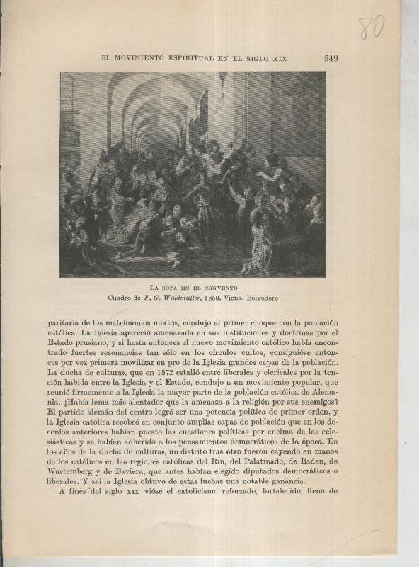 Liberalismo y Nacionalismo 1848-1890: Lamina numerada 80