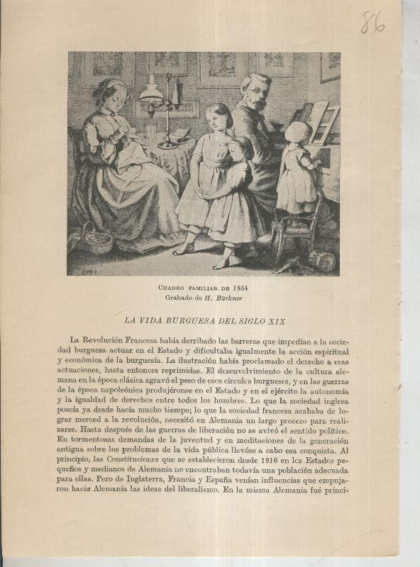 Liberalismo y Nacionalismo 1848-1890: Lamina numerada 86
