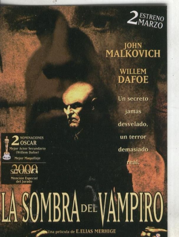 Postal 000856:  La sombra del vampiro