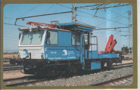 Postal 010881: Dresina DIC-40, la cartuza, zaragoza 2003