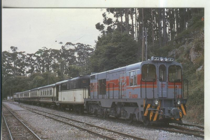 Postal 011010: Tren Transcantabrico, Ribadesella en 1983