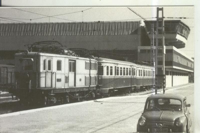 Postal 011016: Estacion de Martorell, Barcelona en 1971
