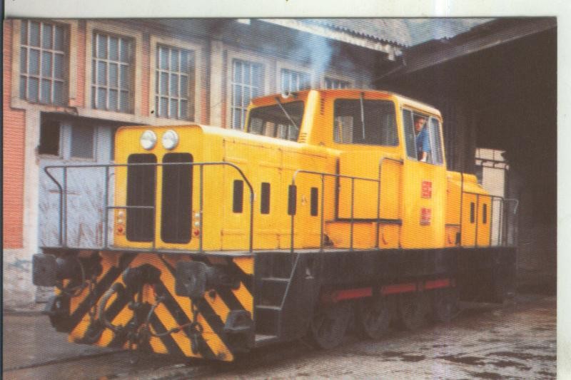 Postal 011019: Tractor maniobras junta del puerto de Gijon
