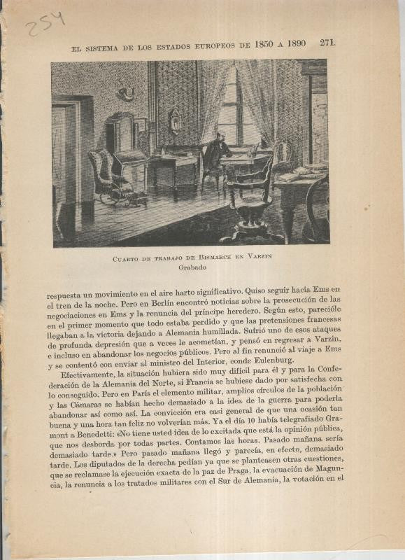 Liberalismo y Nacionalismo 1848-1890: Lamina numerada 254