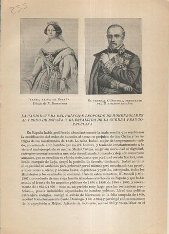 Liberalismo y Nacionalismo 1848-1890: Lamina numerada 255