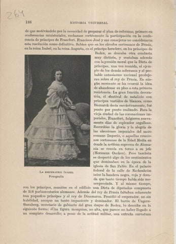 Liberalismo y Nacionalismo 1848-1890: Lamina numerada 264