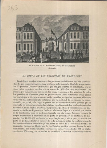 Liberalismo y Nacionalismo 1848-1890: Lamina numerada 265