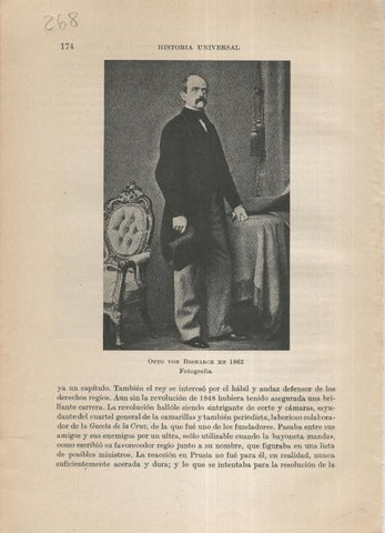 Liberalismo y Nacionalismo 1848-1890: Lamina numerada 268