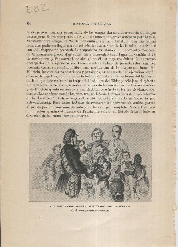 Liberalismo y Nacionalismo 1848-1890: Lamina numerada 282