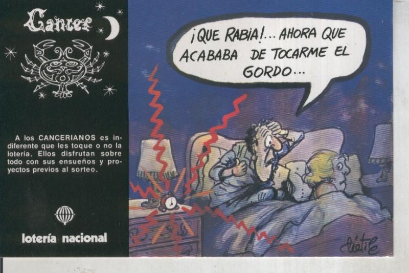 Postal 011041: Loteria Nacional-Signos Zodiaco: Cancer