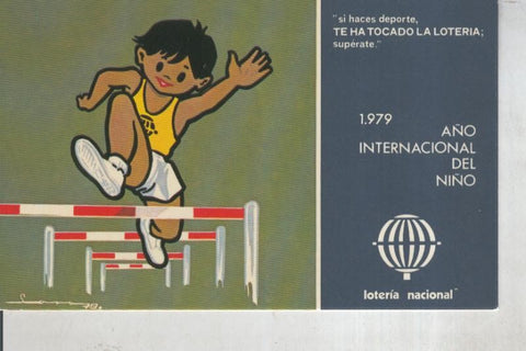 Postal 011048: Loteria Nacional: 1979 año internacional del niño