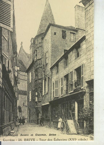 Postal 011085: Brive la Gaillarde au temp des echevins