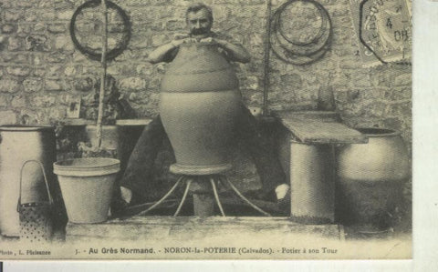 Postal 011123: Au gres Normand. Noron la poterie