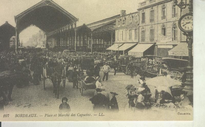 Postal 011146: Bourdeaux, quartier des Capucins