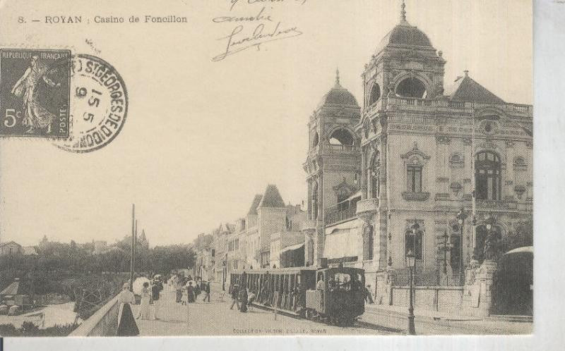 Postal 011150: Royan, casino de Foncillon