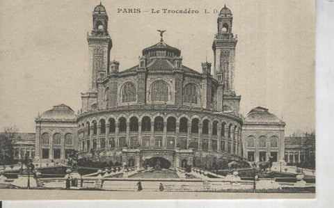 Postal 011154: Trocadero de Paris