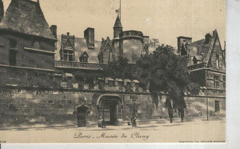 Postal 011155: Musee de Cluny en Paris