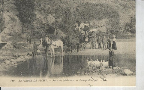 Postal 011156: Environs de Vichy-Route des Malavaux