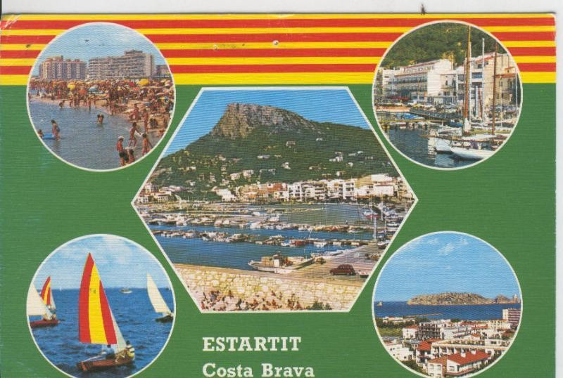 Postal 011189: Calle tipica de Marbella