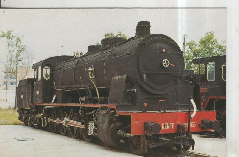 Postal 011250: Locomotora vapor 240/2135